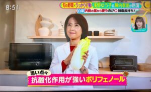 【テレビ出演】MBS毎日放送 サタデープラス「旬の野菜について」のイメージ